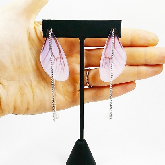 ✨🧚♀️ SALE! 2 FOR $25 Fairy Thread Earrings🧚♀️✨ - Picture 3 of 4